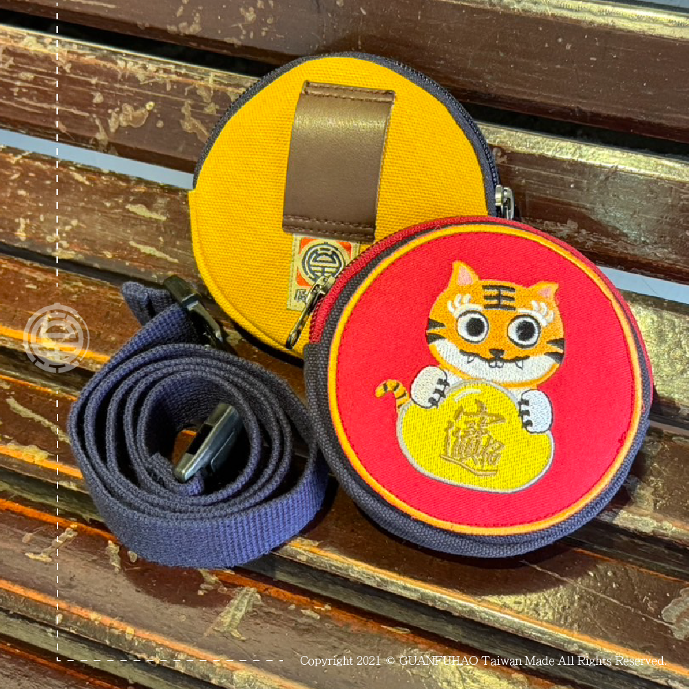 虎爺祈福小掛包 刺繡質感設計 送禮精選 台南必買