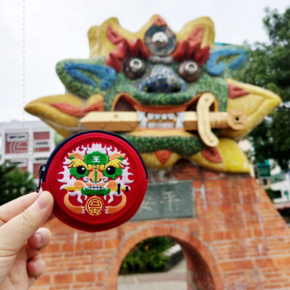 台南必買 經典限定 祈福招財劍獅圓錢包 人氣伴手禮