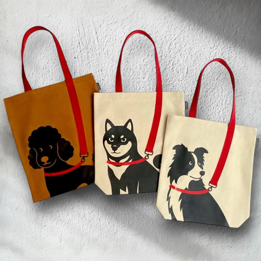 新（犬系）牽繩購物袋 書袋 休閒袋 送禮精選