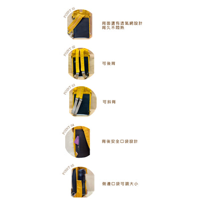 橘貓後背包