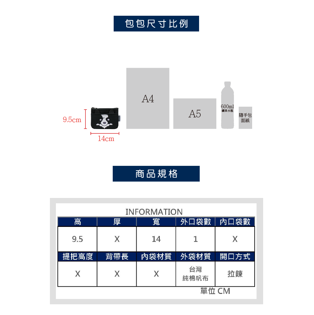 可愛動物雙層錢包 零錢包/卡夾包 分類收納小包 送禮首選 帆布錢包