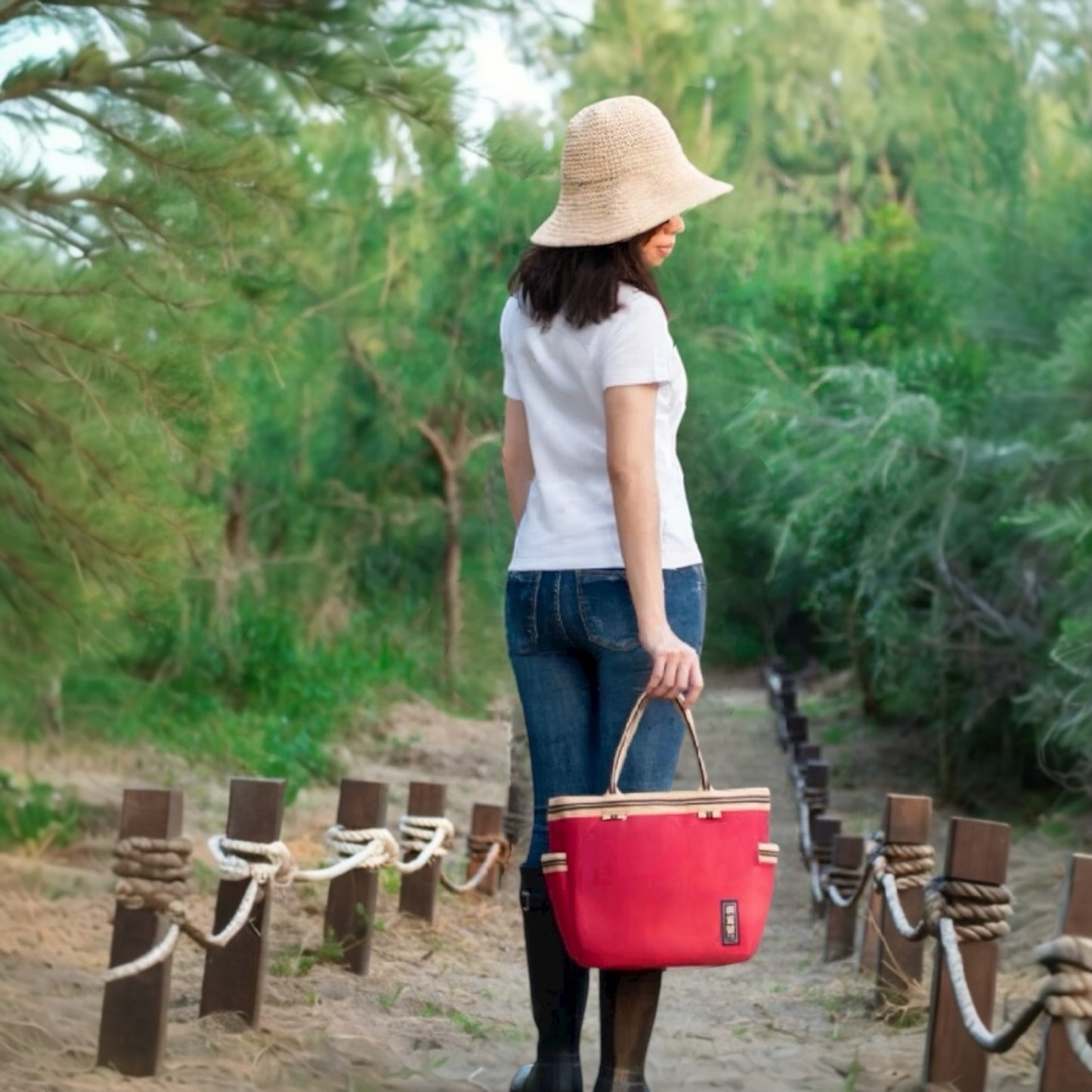 預購款-經典野餐手提包。托特包/筆電包/典雅手提包（現至11/23～下單且付款完成即成立收單。11月中旬安排產線製程，預計12/6陸續發貨。)