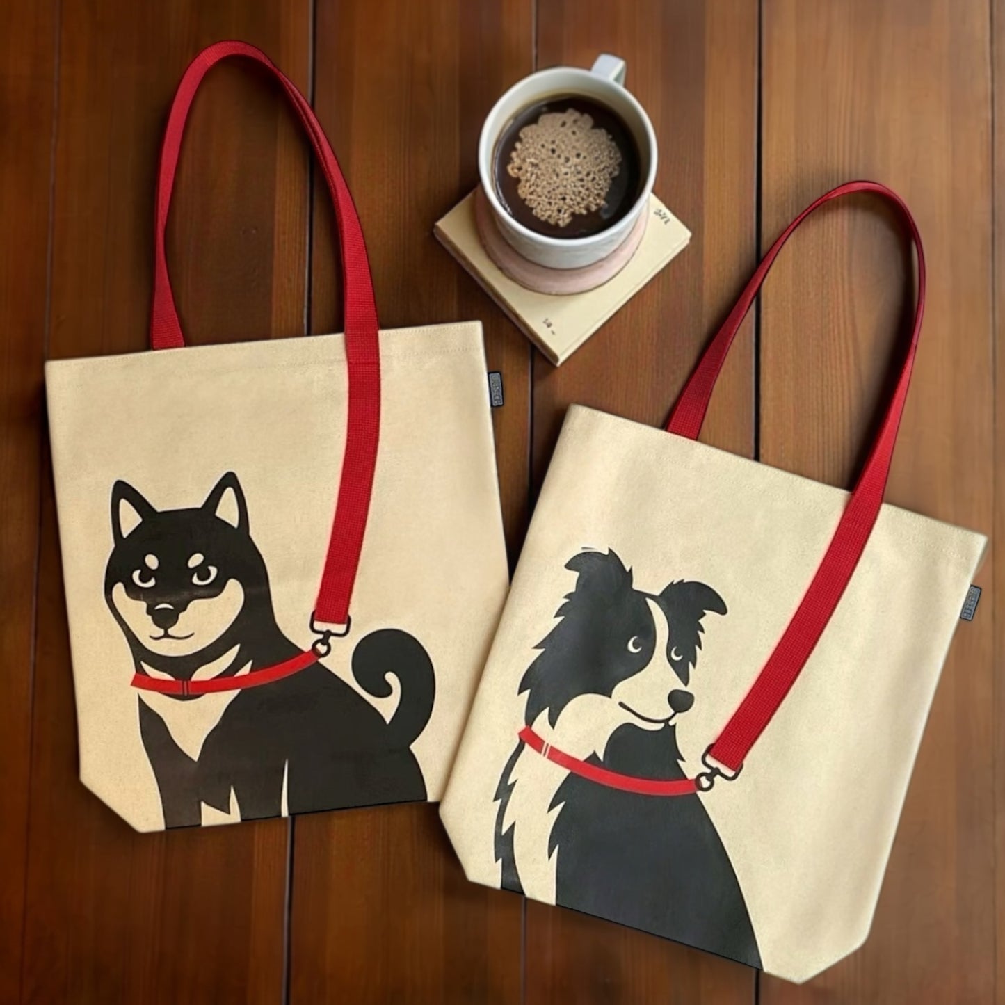 新（犬系）牽繩購物袋 書袋 休閒袋 送禮精選